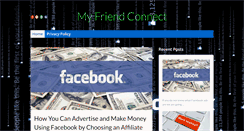 Desktop Screenshot of myfriendconnect.com